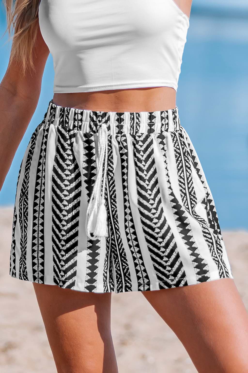 Wanderlust Soul Boho Cover-Up Shorts