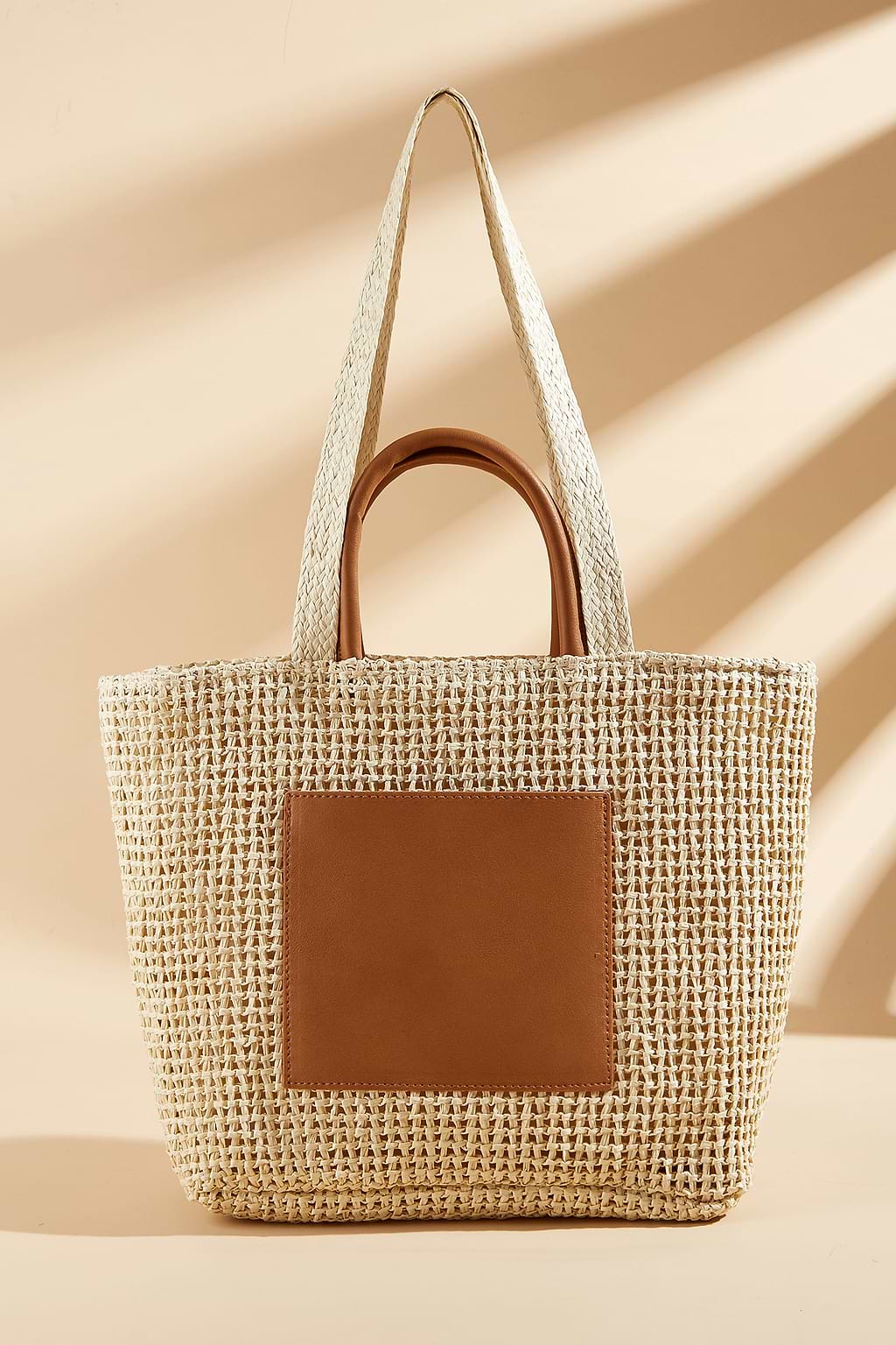 Cairo-Bound Straw Tote Bag