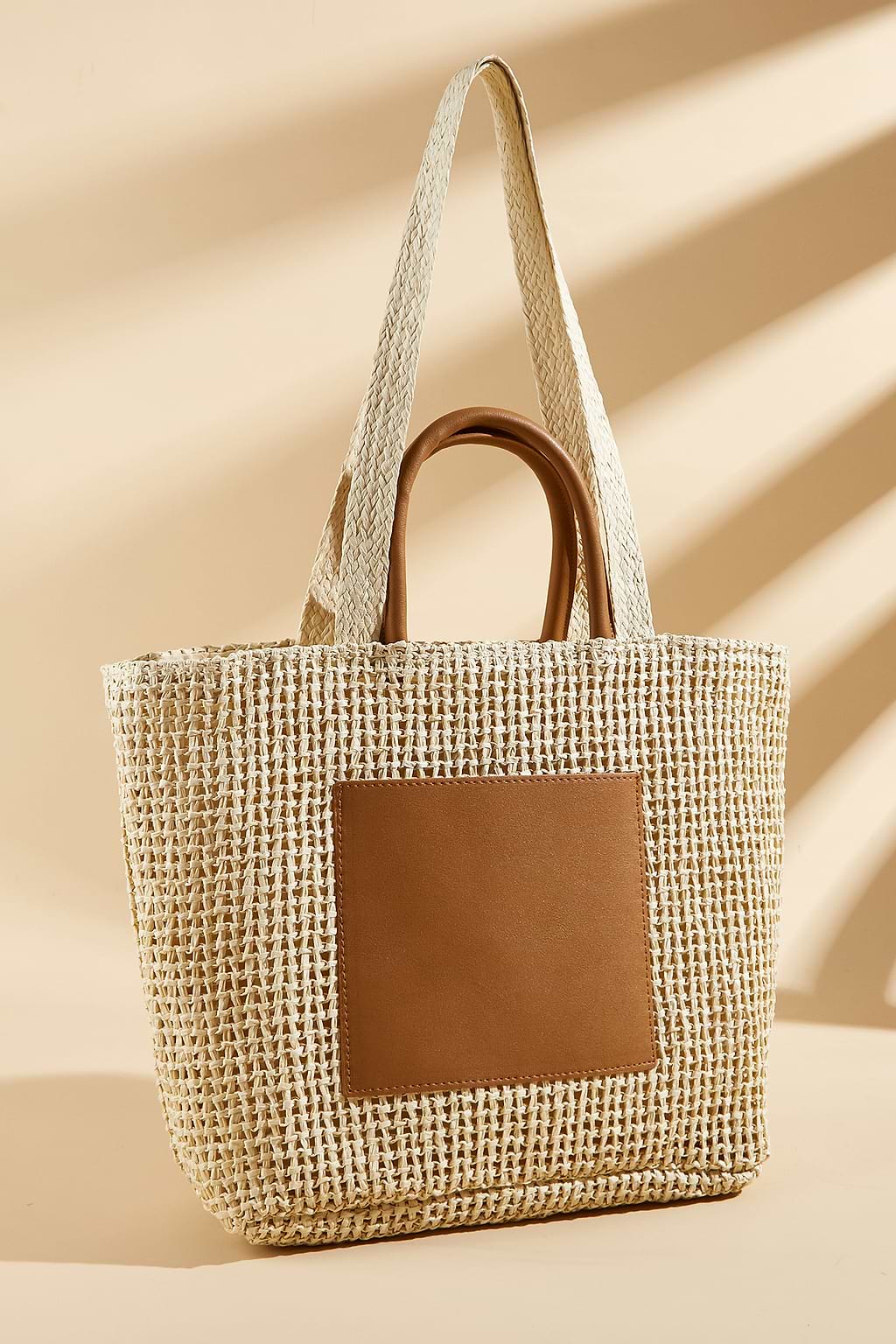 Cairo-Bound Straw Tote Bag