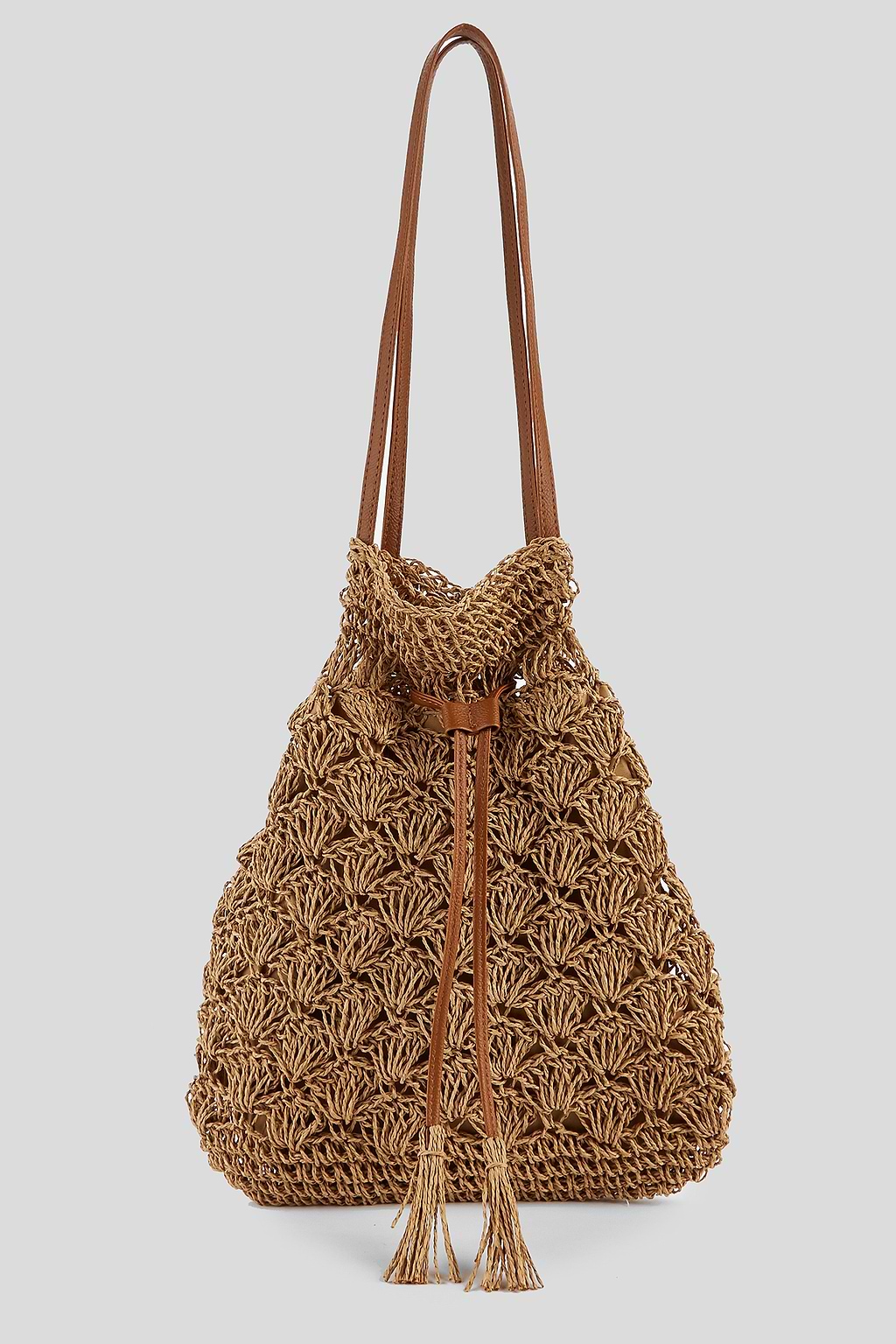 Summer Skyline Woven Bag
