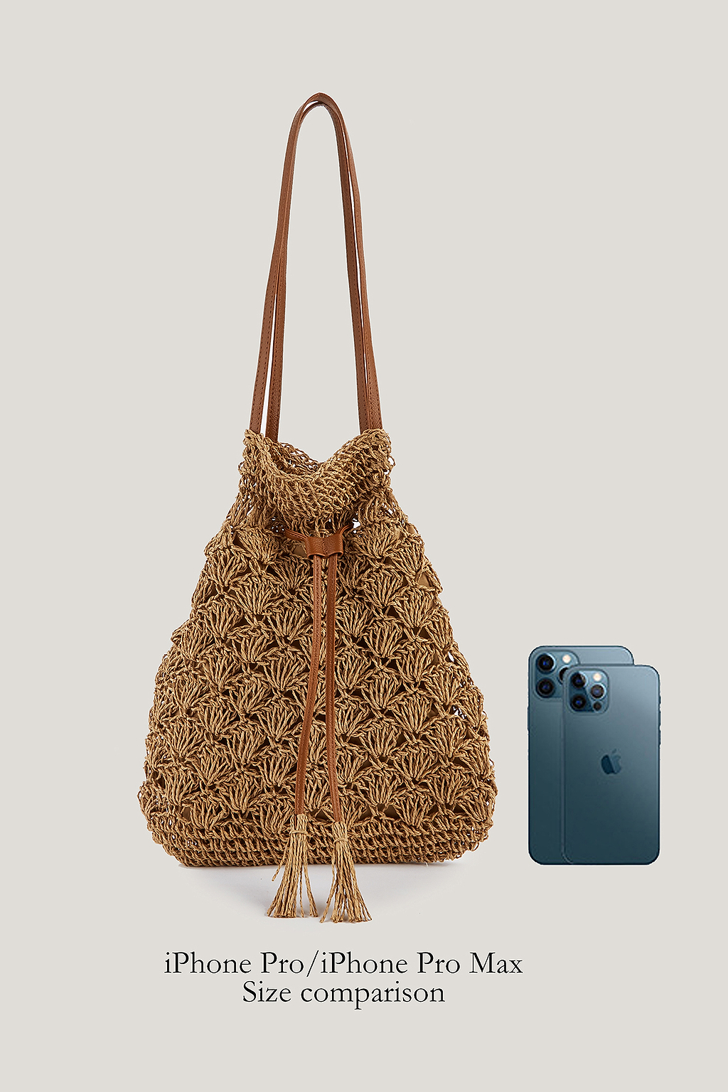 Summer Skyline Woven Bag