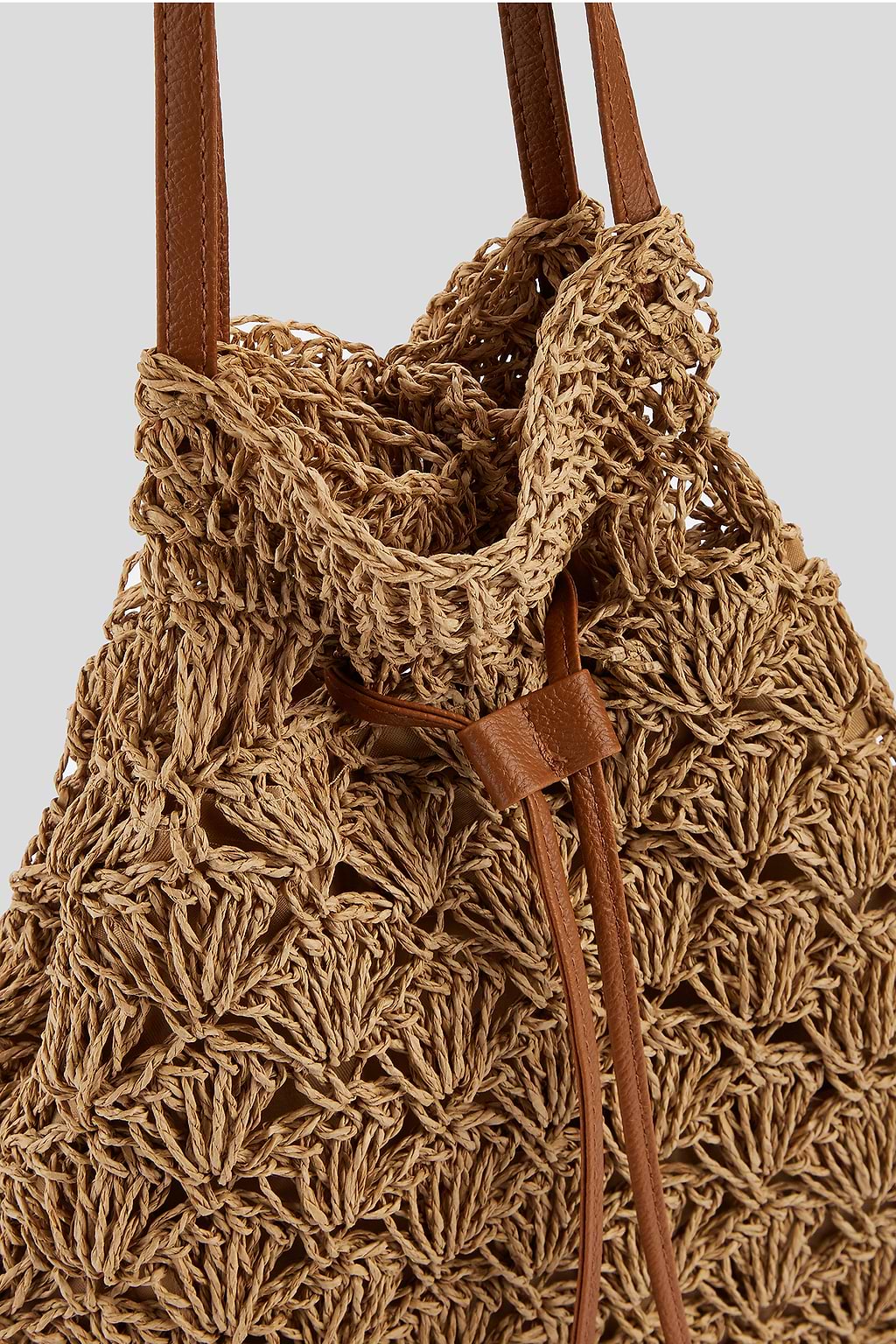 Summer Skyline Woven Bag