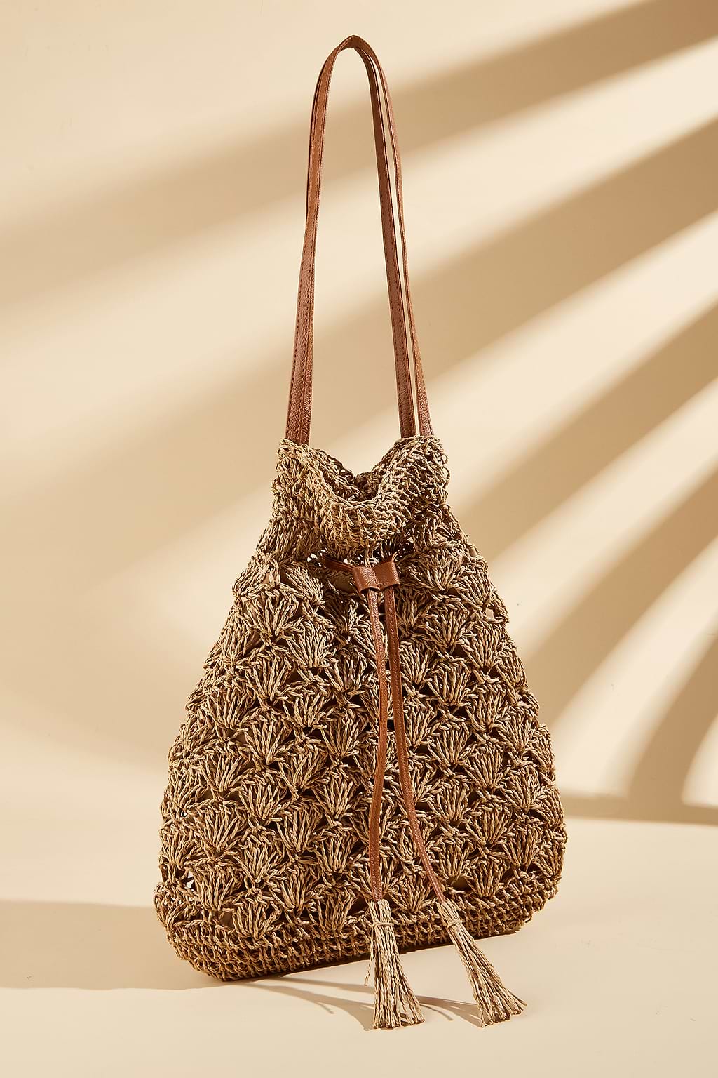 Summer Skyline Woven Bag