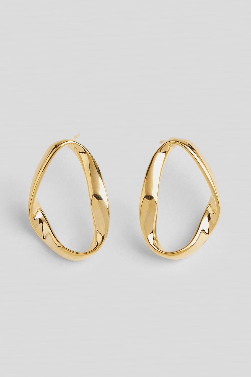 Sunlit Glow Gold-Tone Earrings