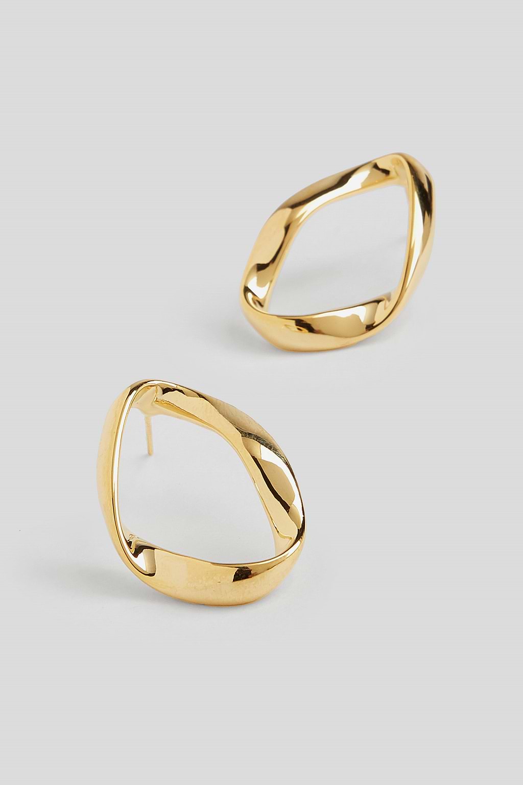 Sunlit Glow Gold-Tone Earrings