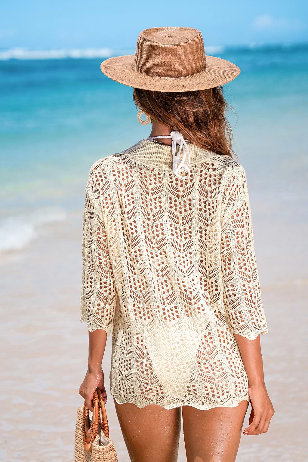 Kimono bianco coprente da mettere insieme