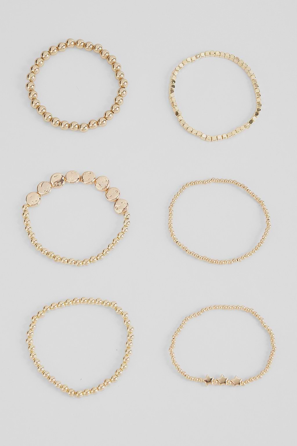 Bracelet doré perlés