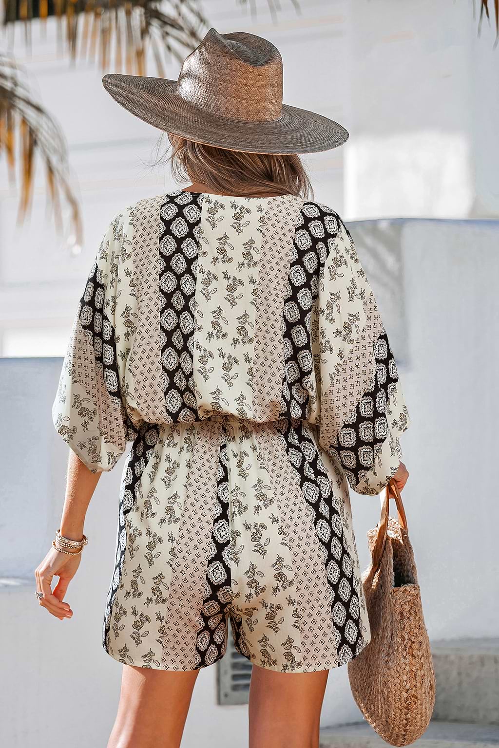 Boheme Bliss Floral Romper