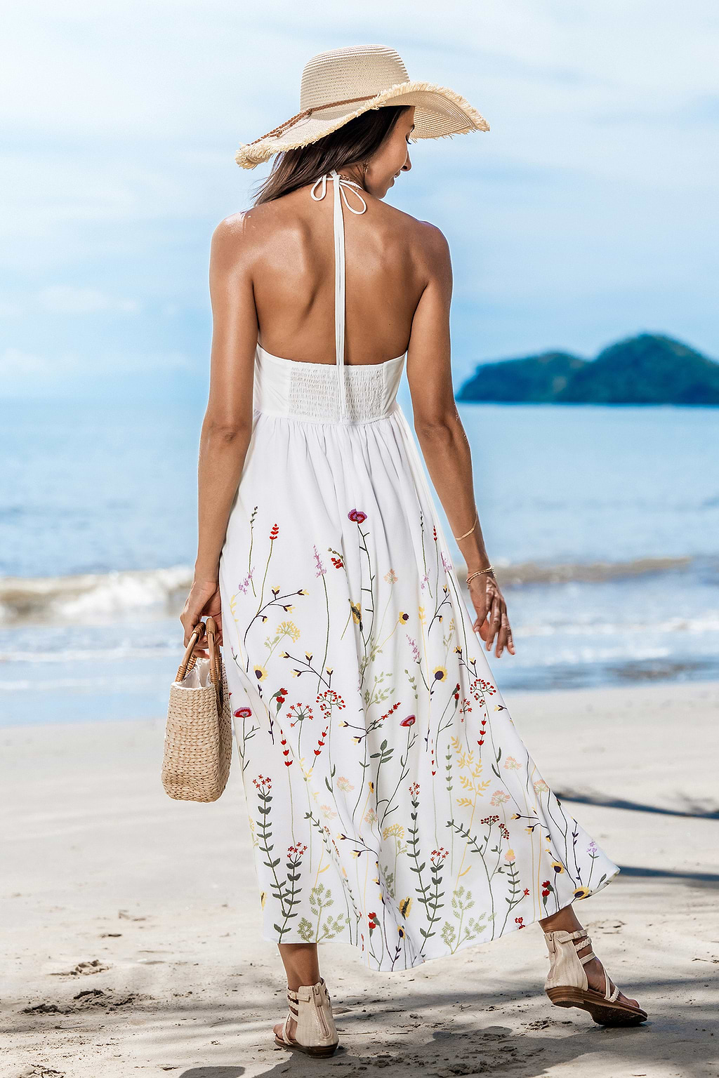 Spring Has Sprung Floral Midi Dress