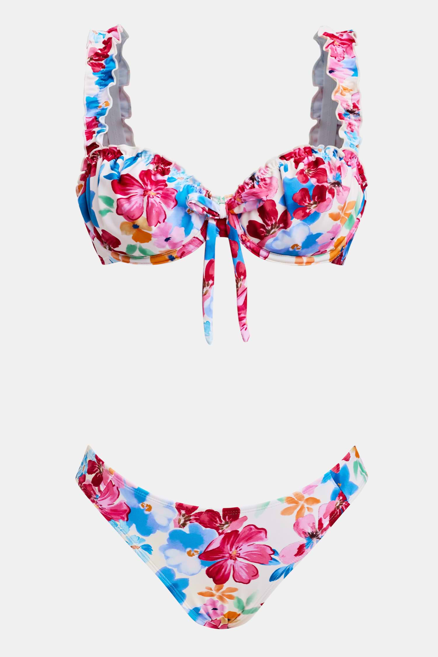 上下別サイズ可【CUPSHE】ヴェローナ ロマンス ビキニ水着セット Verona Romance Bikini Set
