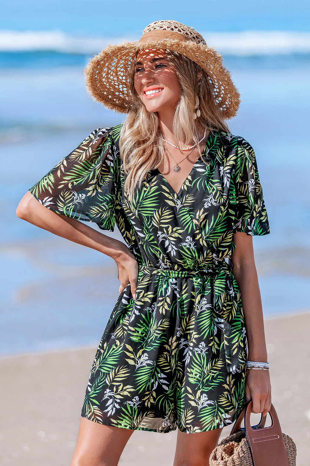 Paradise Ready Tropical Romper