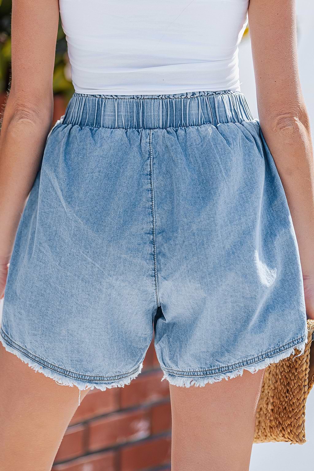Rough Around the Edges Denim Shorts