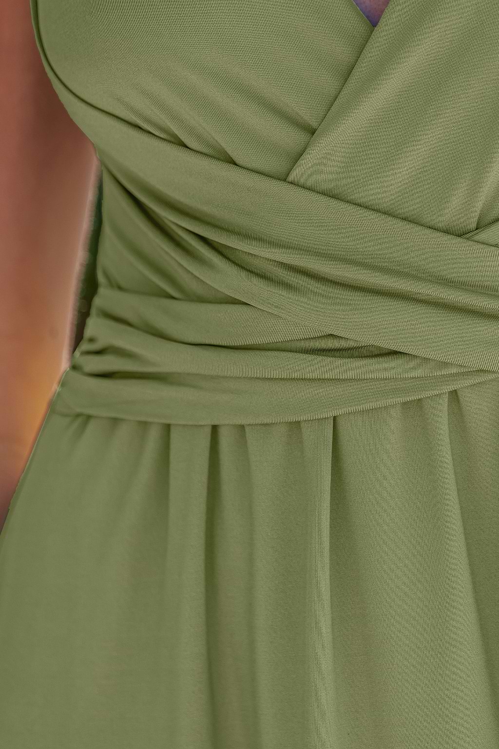 Perfect Petals Green Midi Dress