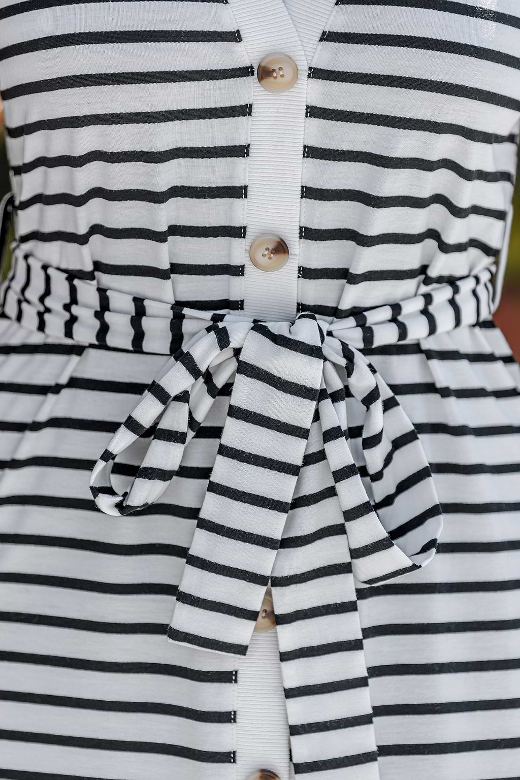 Bay View Striped Midi Dress
