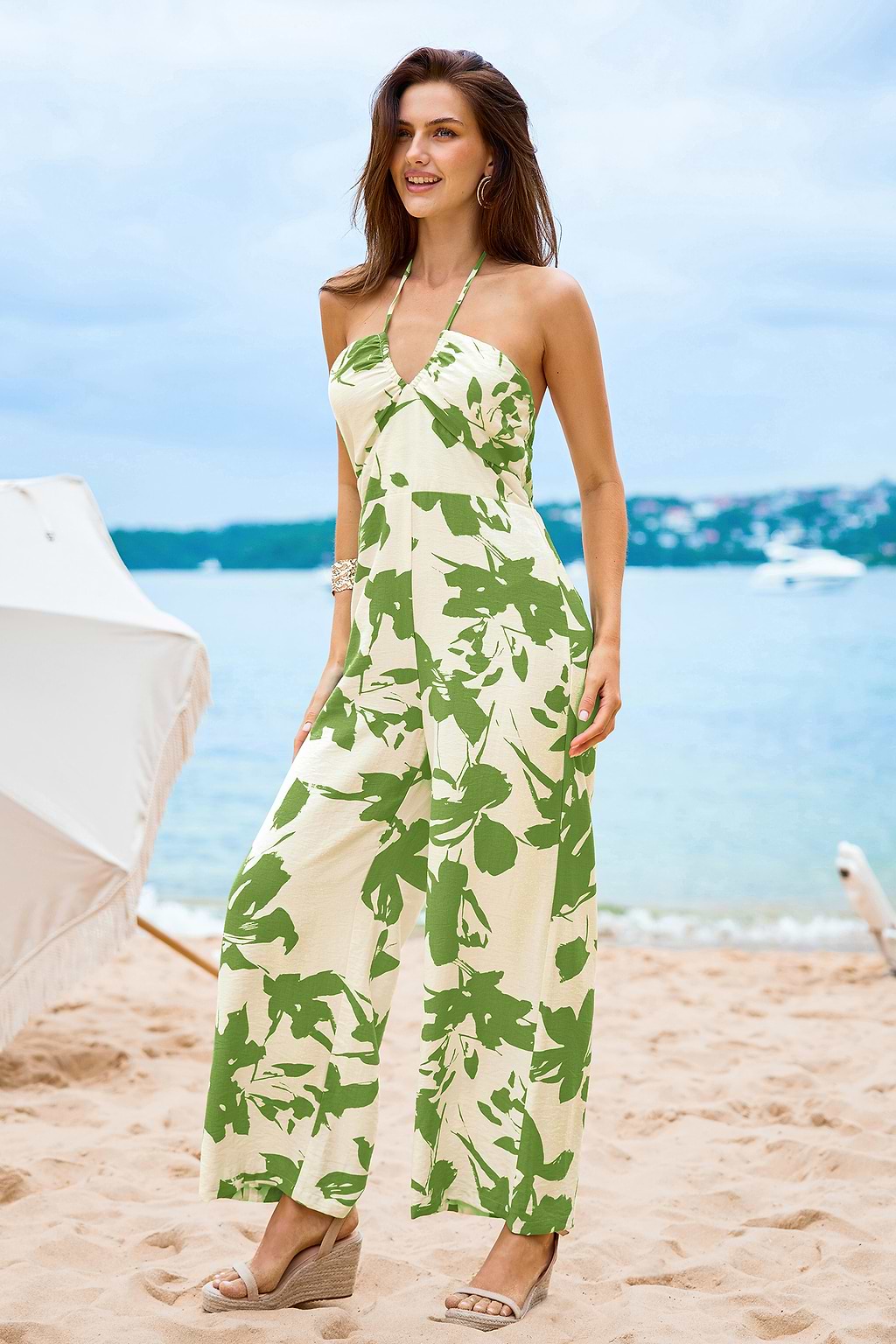 Floral Reverie Tropical Jumpsuit