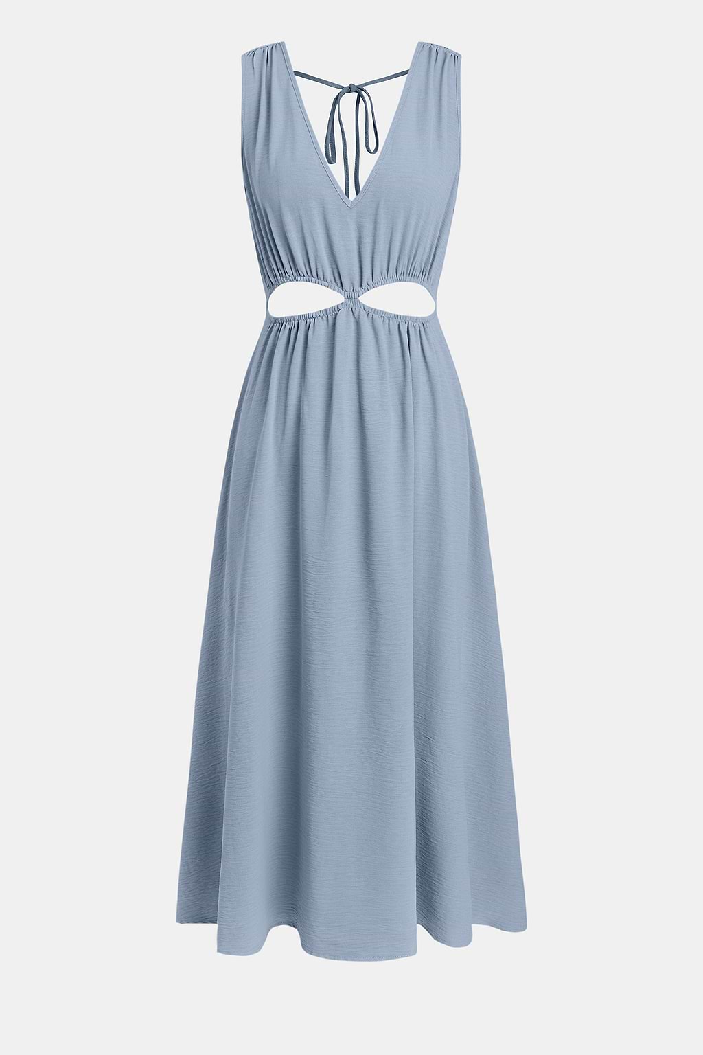 Azure Sky Blue Maxi Dress