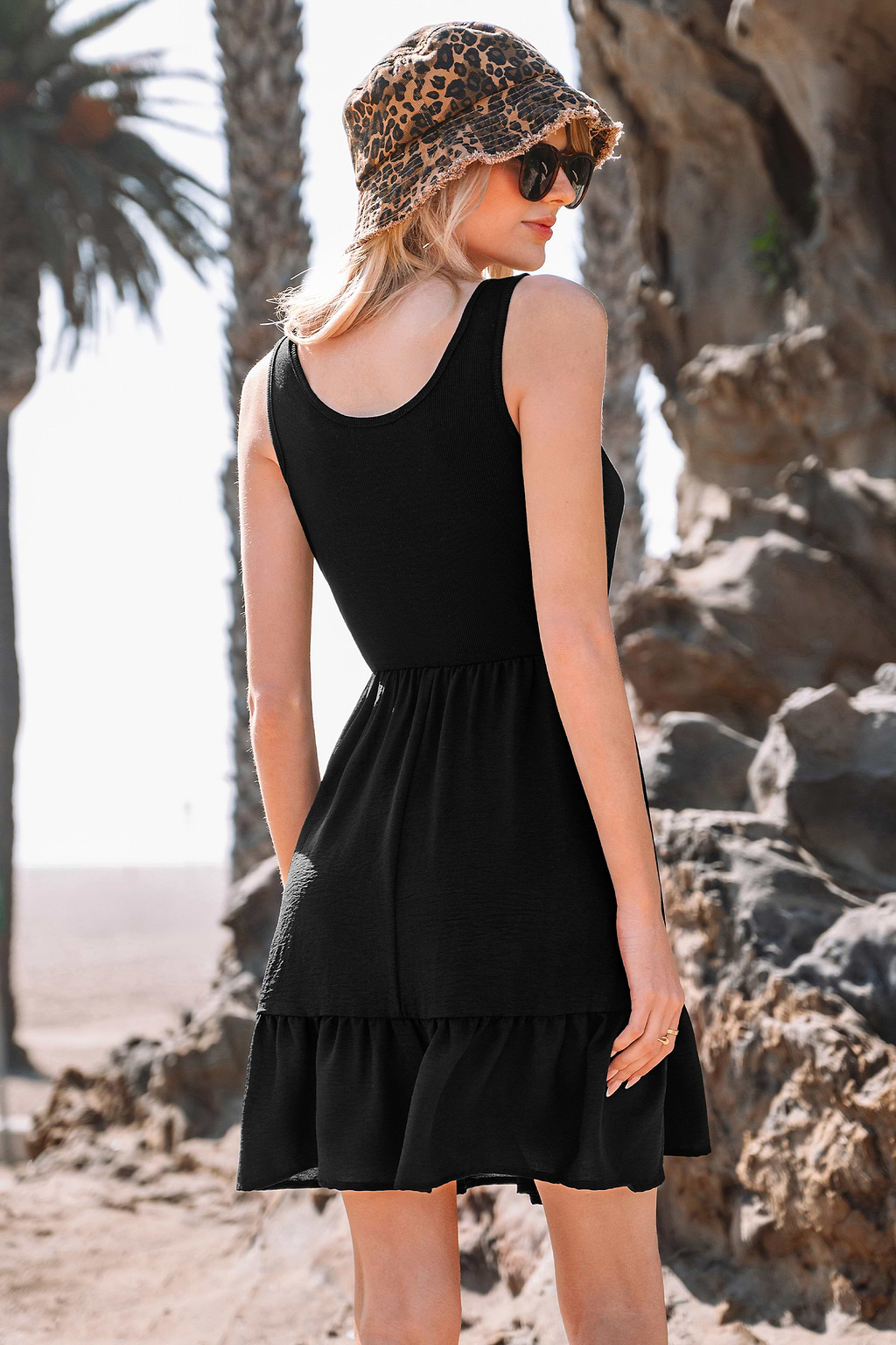 Dark Romance Black Mini Dress