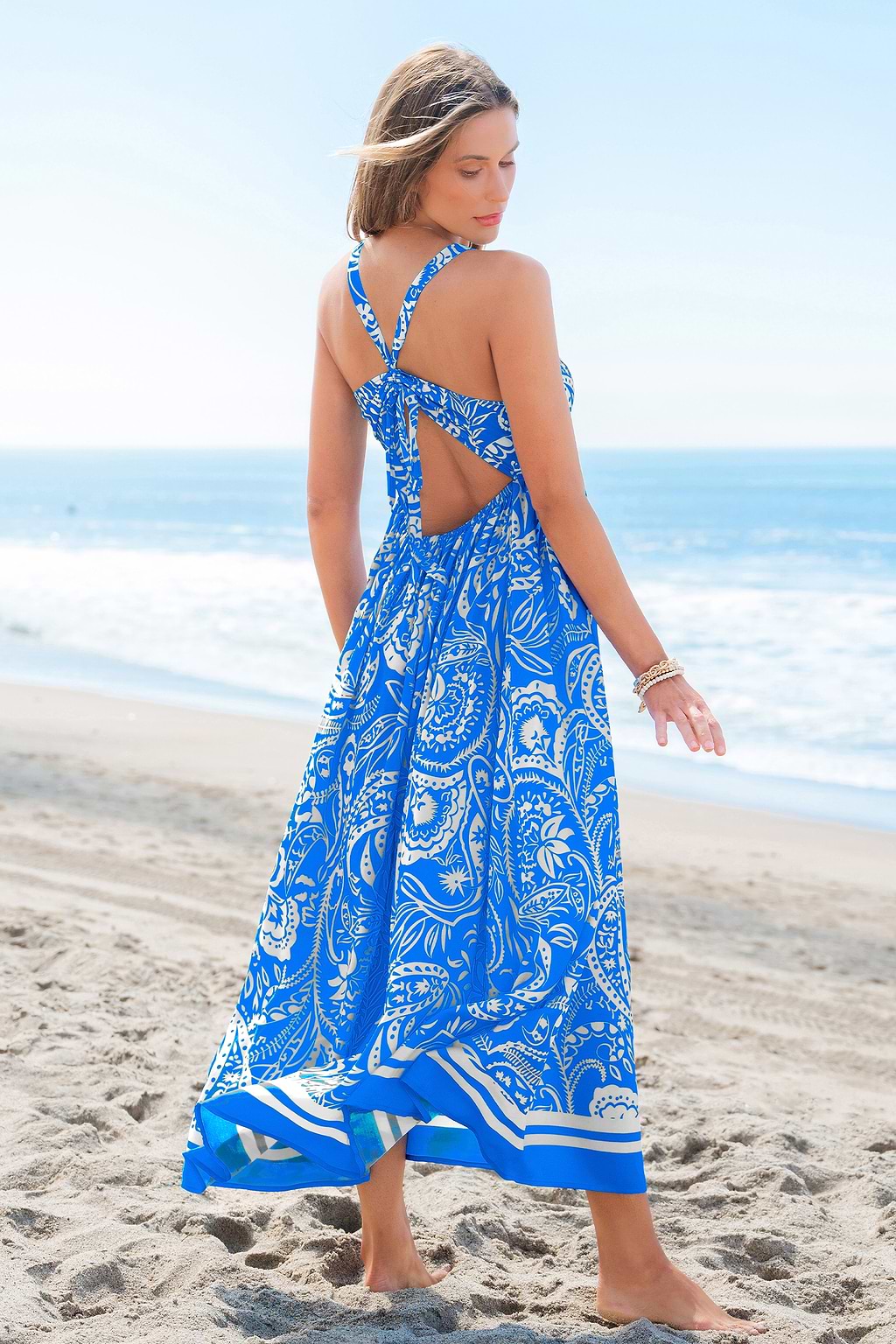 Sunny Daydream Paisley Maxi Dress