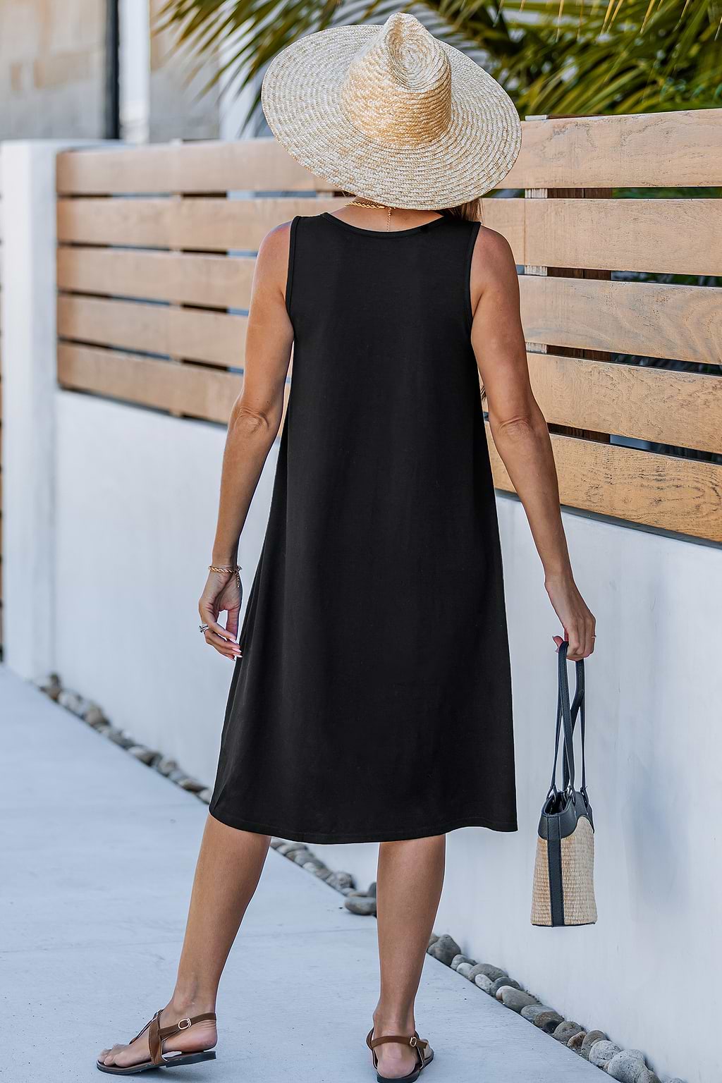 Good Vibes Graphic Midi Dress