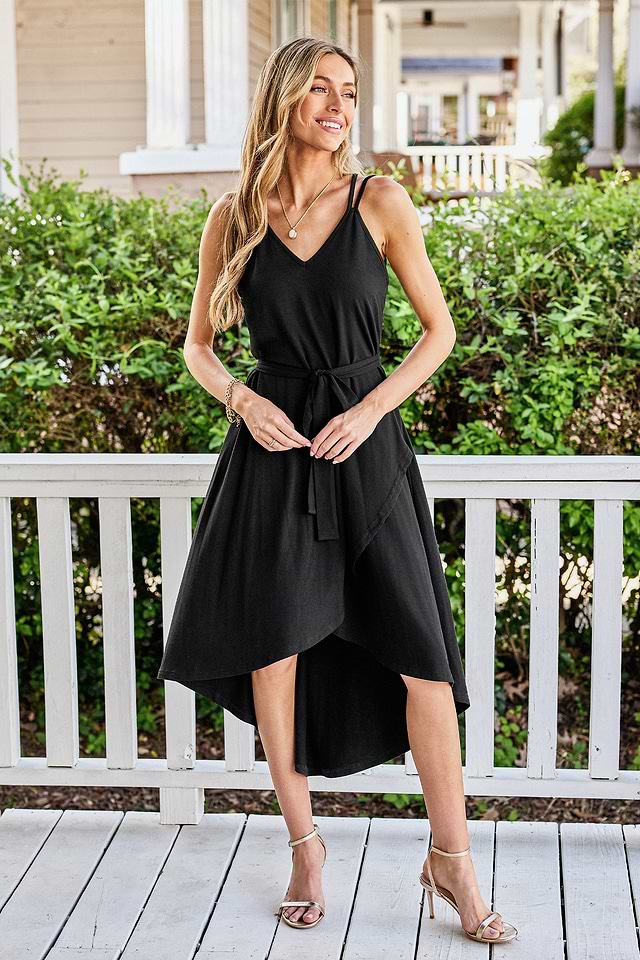 long sleeved dresses Long Sleeve Cross Over Floor-Length Evening Dress