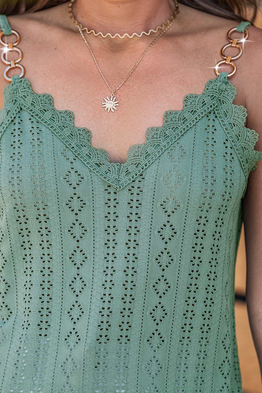 Pure Luxe Green Top