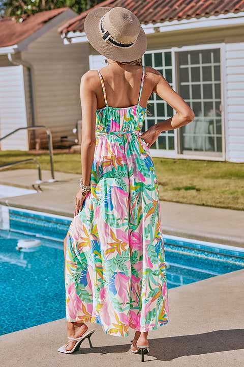 Sweet Sunset Tropical Jumpsuit