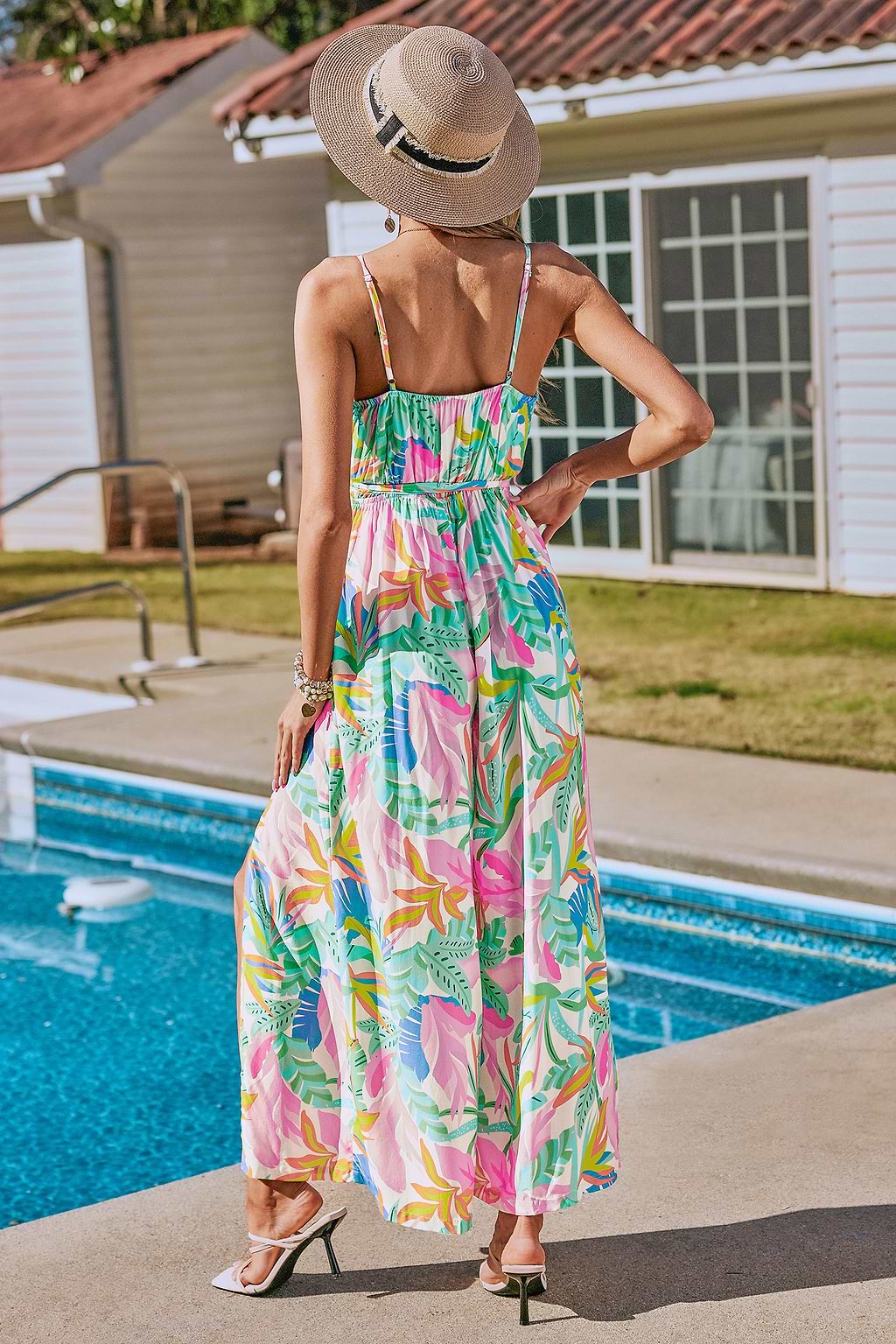Sweet Sunset Tropical Jumpsuit