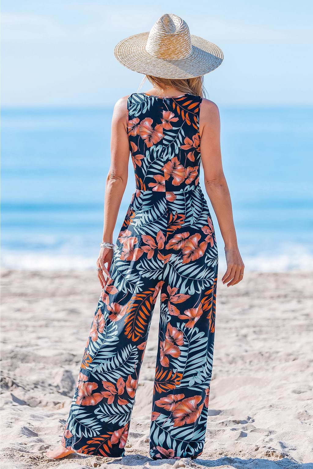 Hidden Lagoon Tropical Jumpsuit