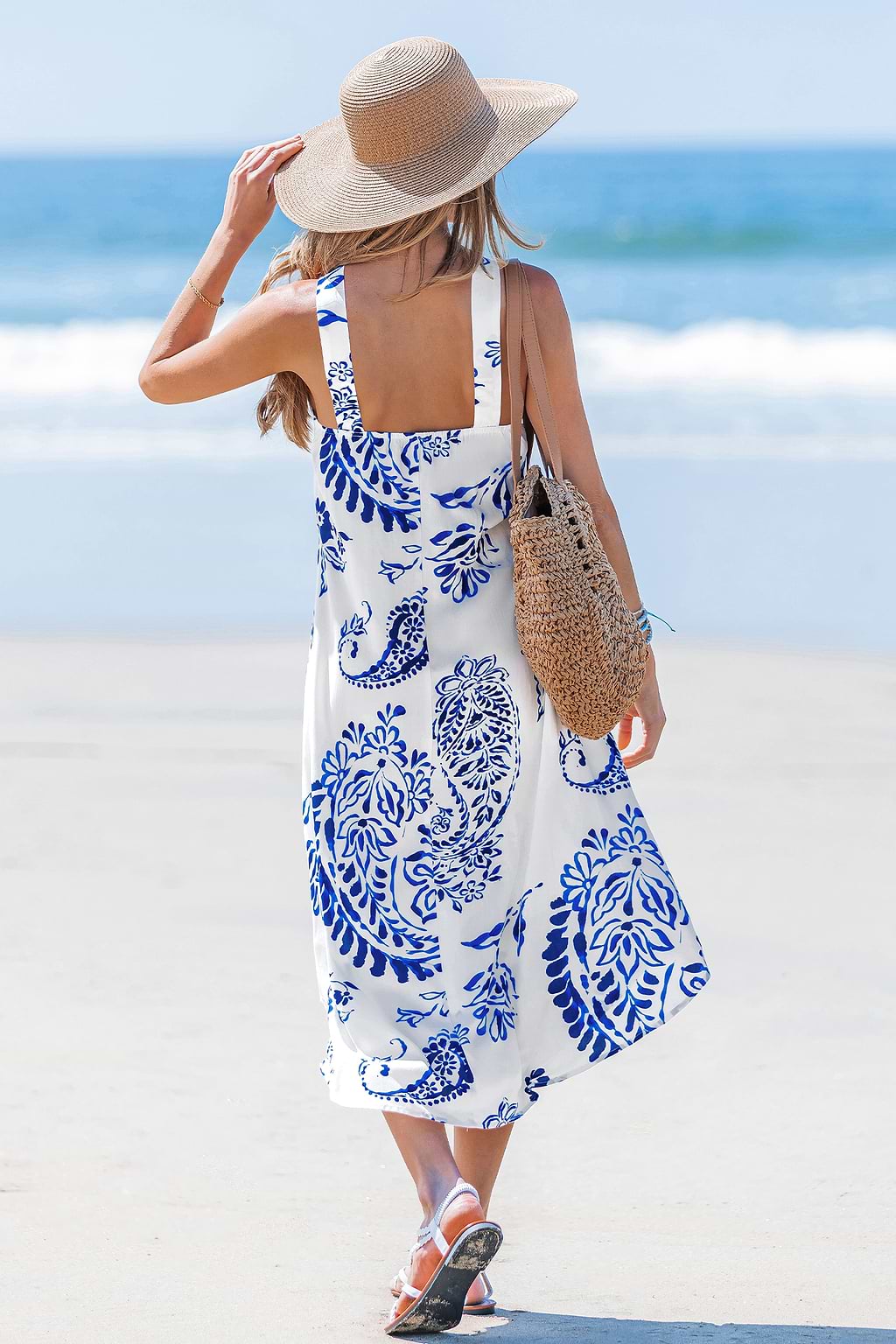 Watercolor Whim Floral Maxi Dress