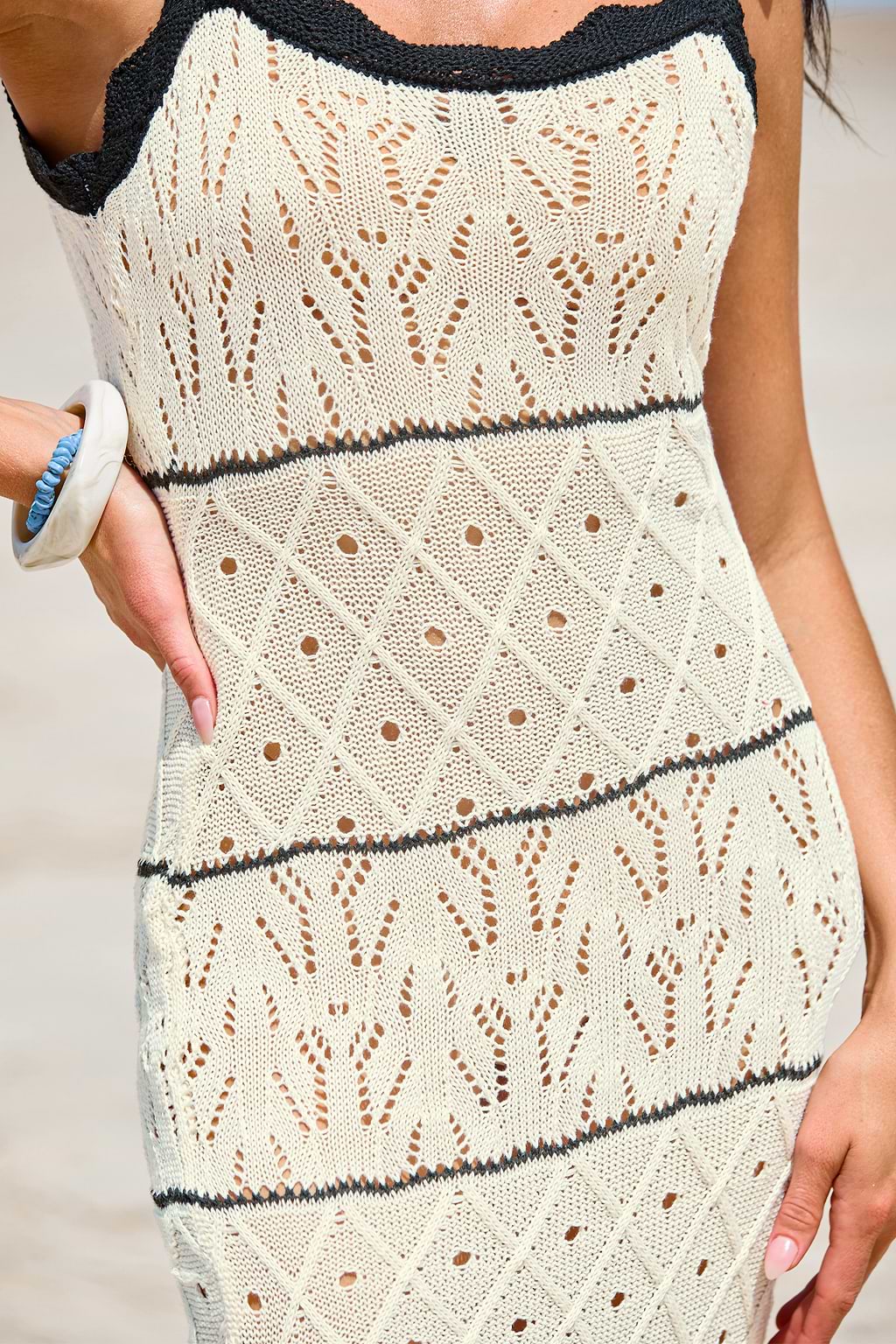 Classic Muse Beige Maxi Dress