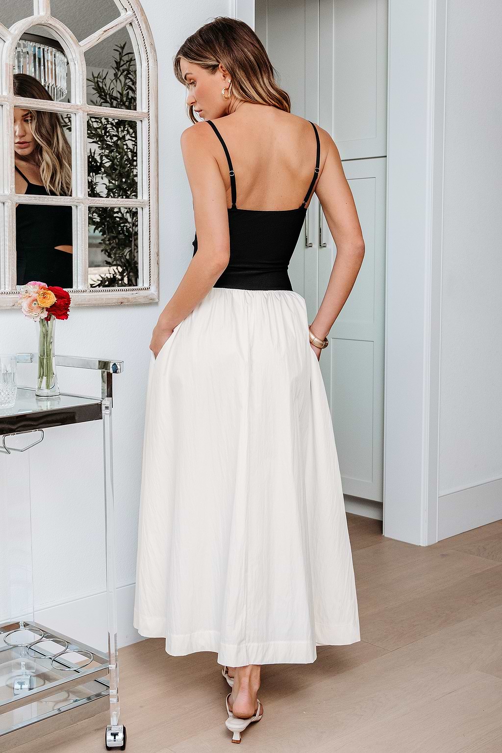 Eternal Sunset Two-Toned Maxi Dress