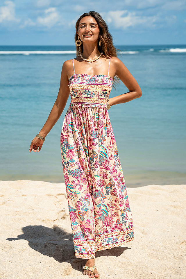 sachin and babi light blue dress Linen Papaya Salad Scarf Maxi Dress