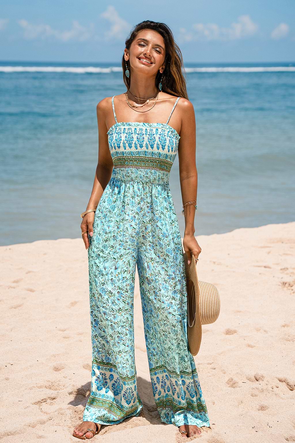Daisy Hour Floral Jumpsuit