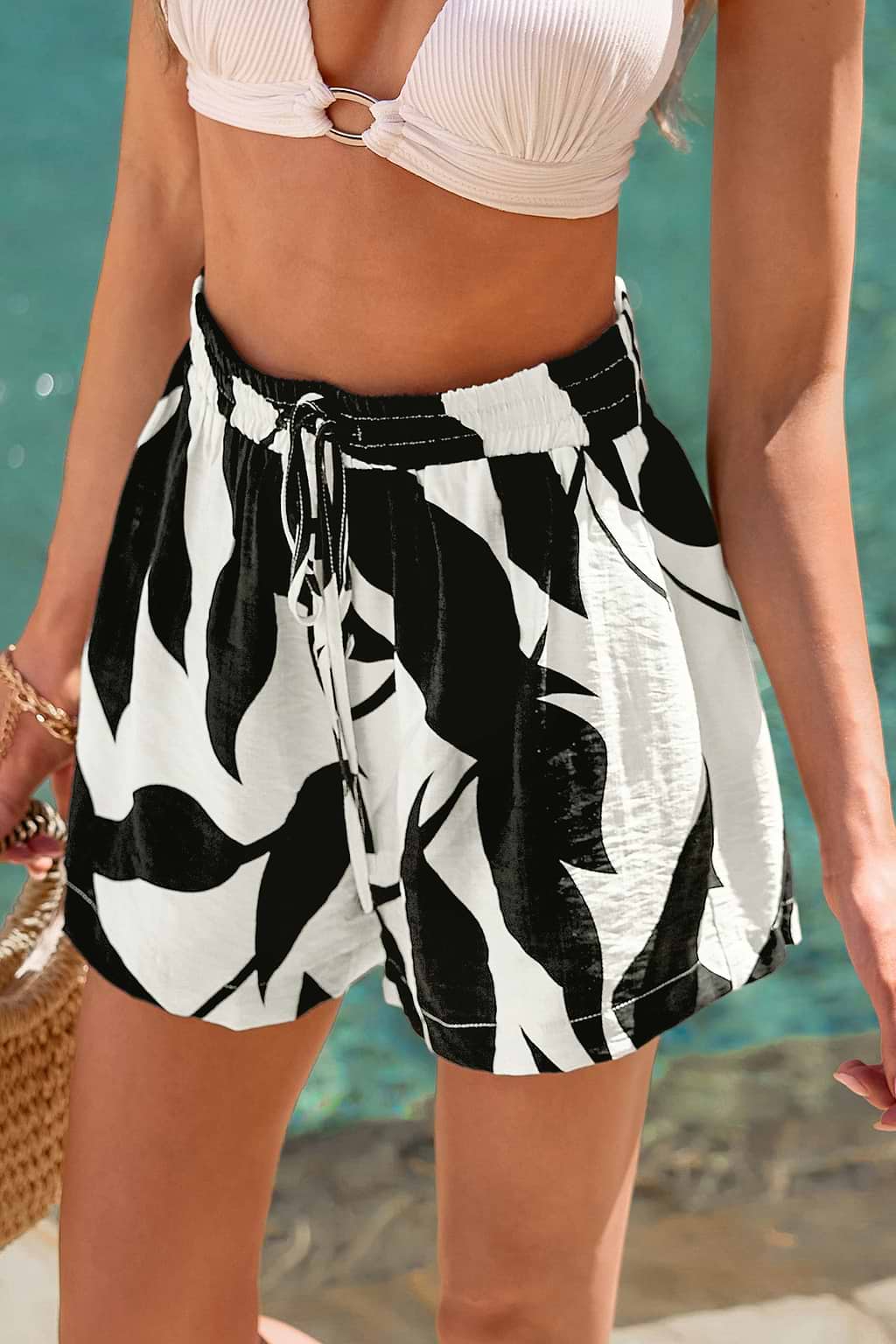 Abstract Skies Tropical  Shorts