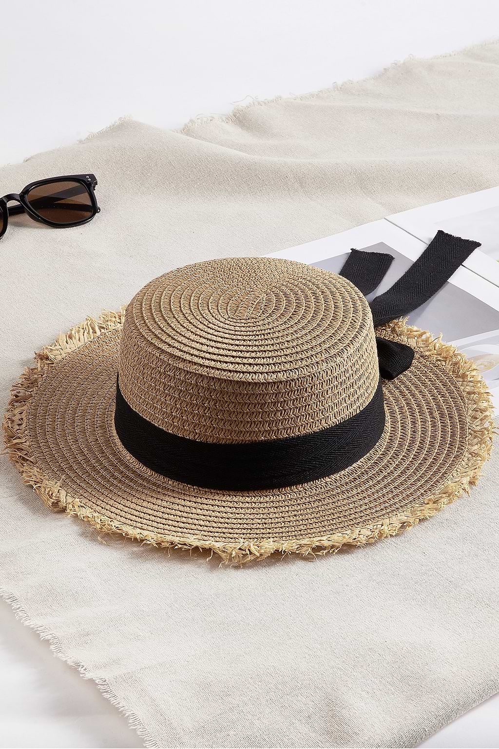 Cappello di paglia Poppy Fields