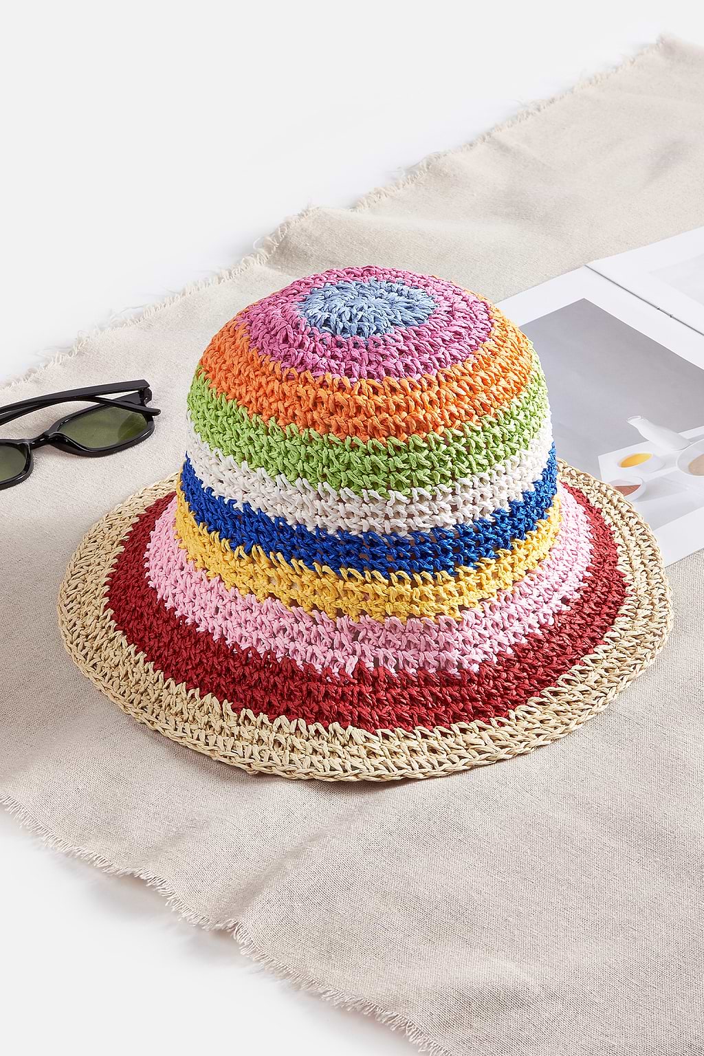 Prism Peak Rainbow Hat