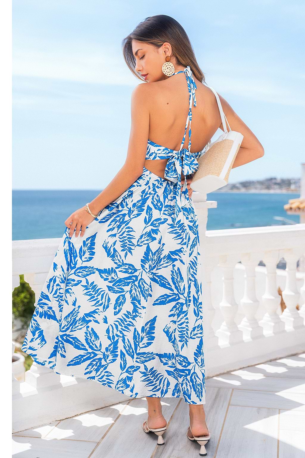 Resort Crush Tropical Maxi Dress