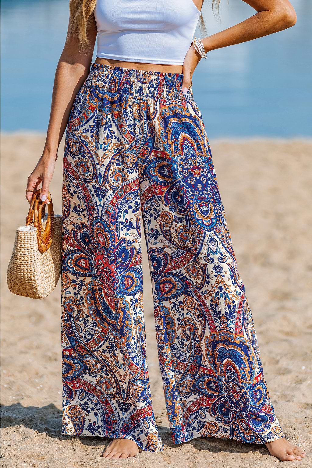Wanderer's Soul Paisley Cover-Up Pants