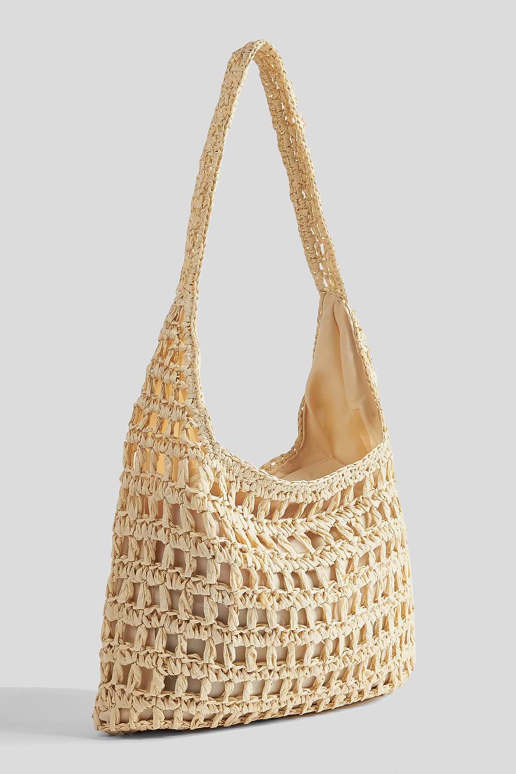 Bolso de paja neutro Sunlit Days