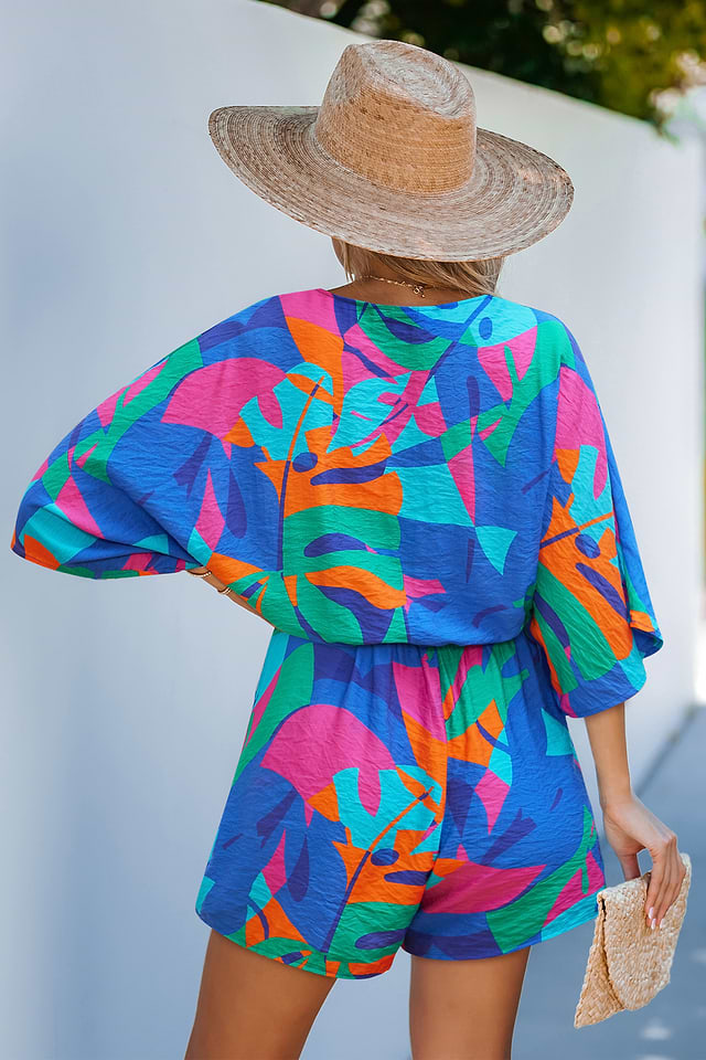 Wild Zephyr Tropical Romper