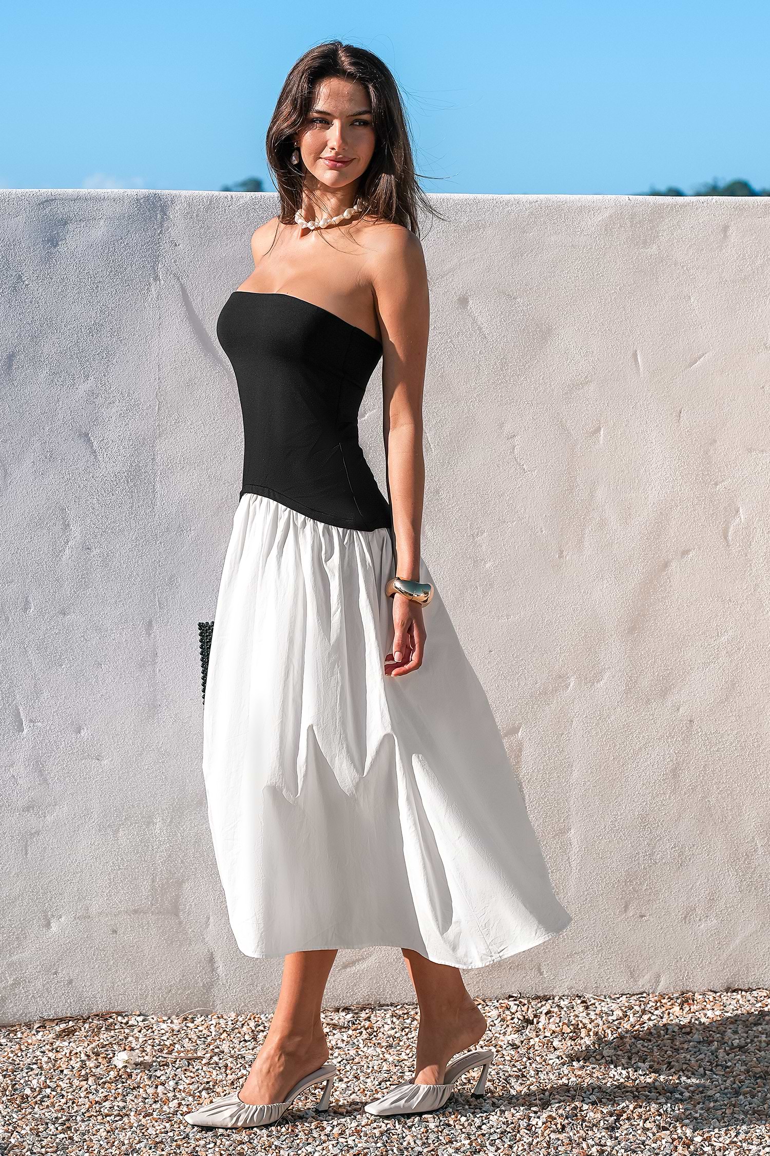 x Kelsey Anderson Country Club Midi Dress