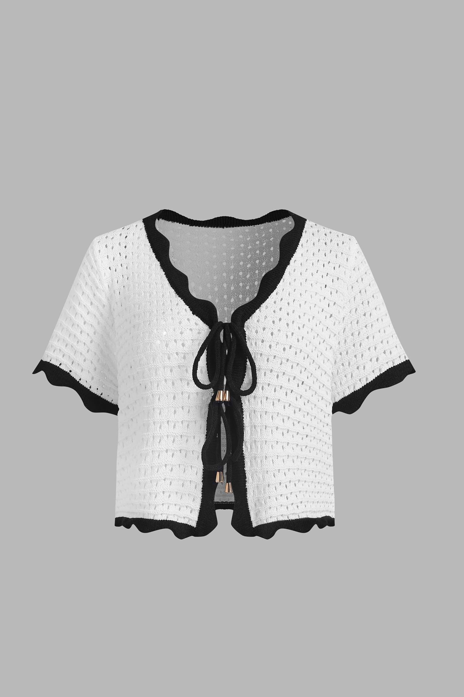 CUPSHE ケルシー・アンダーソン カバナクラッシュ セットアップ x Kelsey Anderson Cabana Crush Cover-Up Top