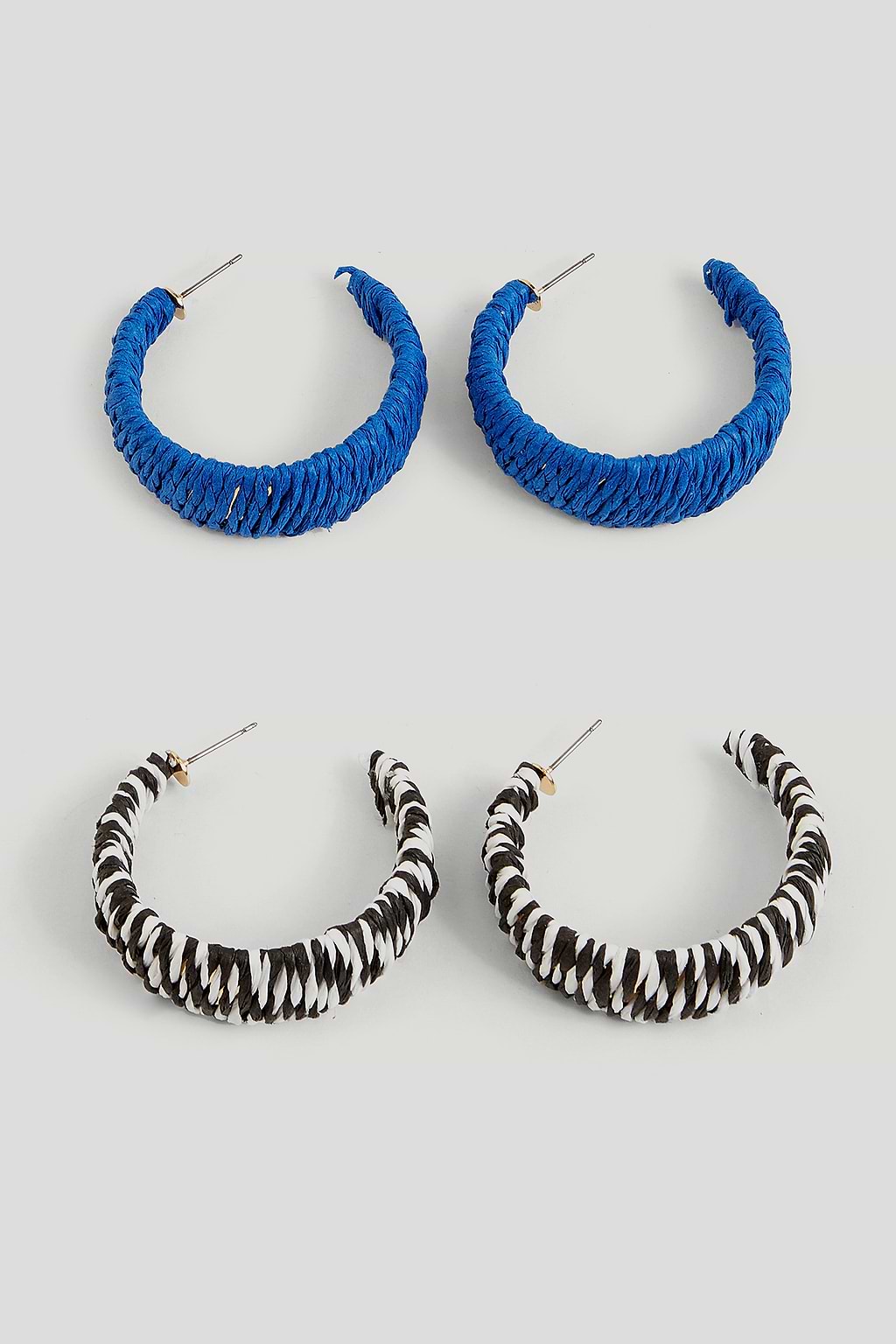 Bold Aura Hoop Earrings Set