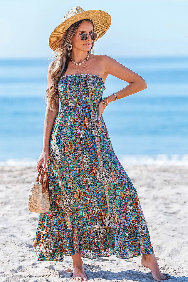 fitted lace wedding dress Emerson Stretch Long Dress in Kaleidoscope Paisleyi, 6 fitted lace wedding dress Emerson Stretch Long Dress in Kaleidoscope Paisleyi, 6