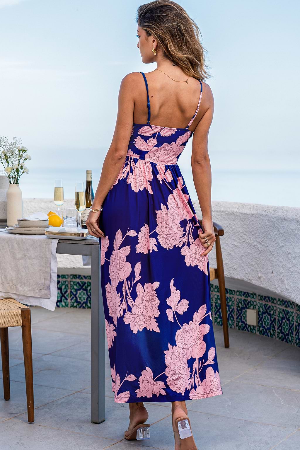 Petal Punch Floral Maxi Dress