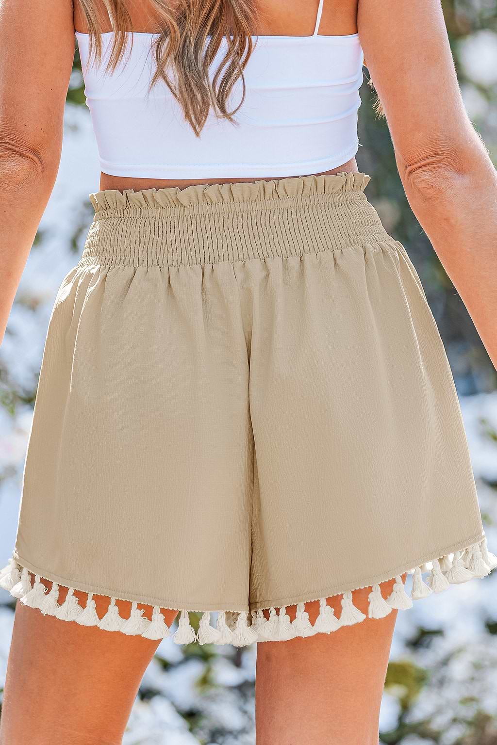 Pantaloncini beige Luna Bay