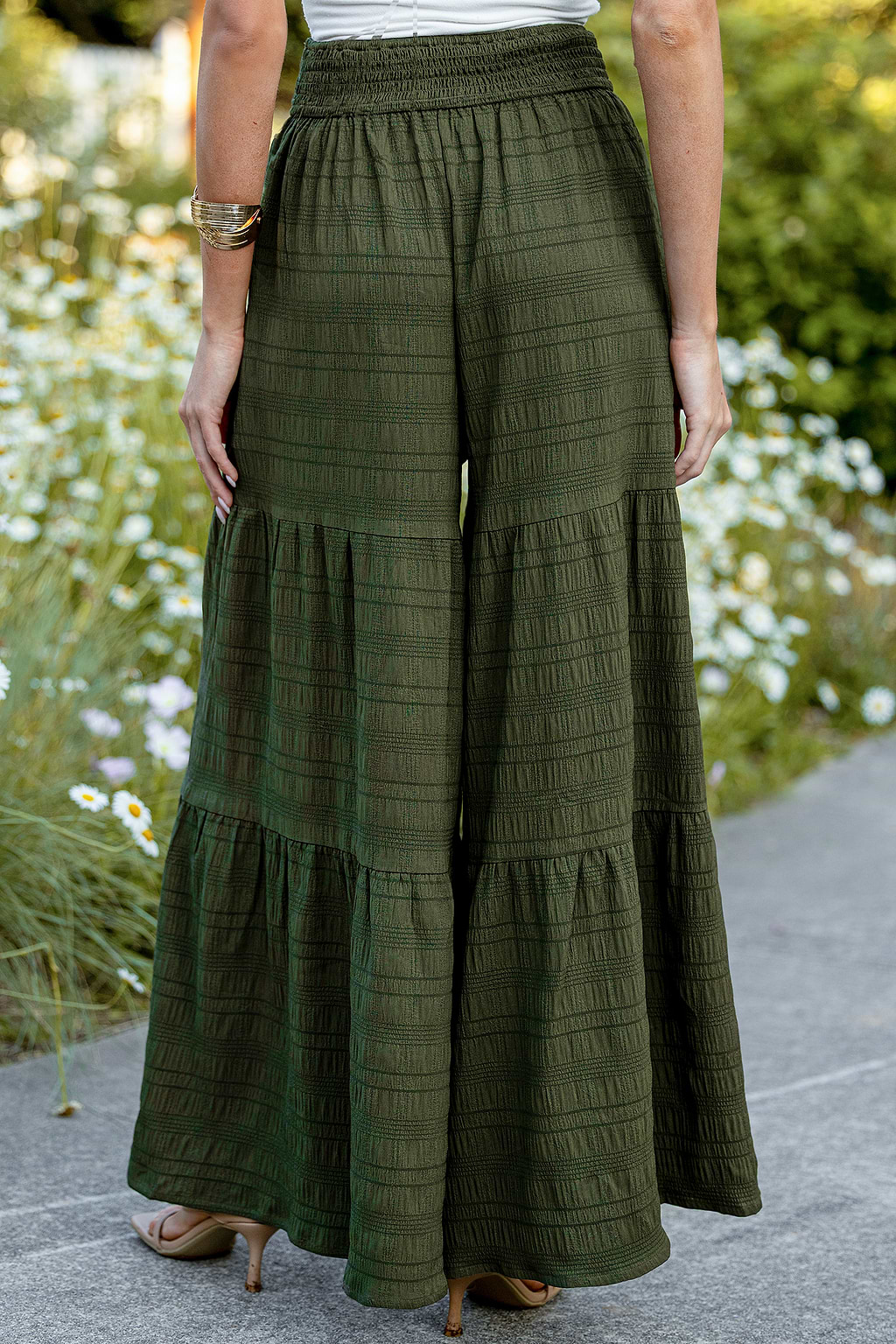 Twilight Glow Green Pants