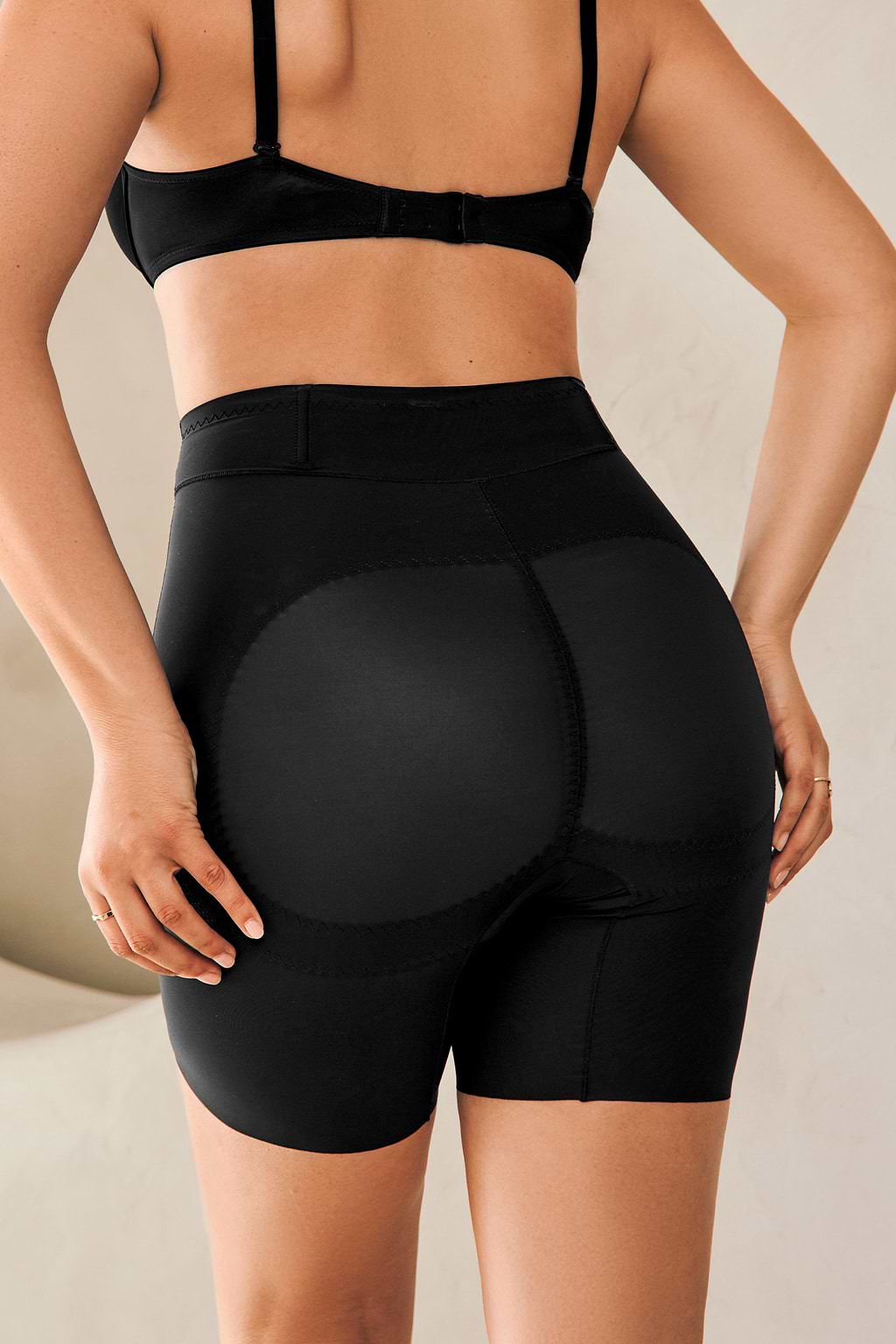 Power Lift Black Shapewear Bottoms
