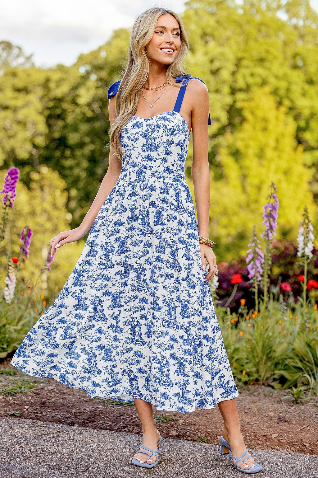 Fleur de Lune Ornate Maxi Dress