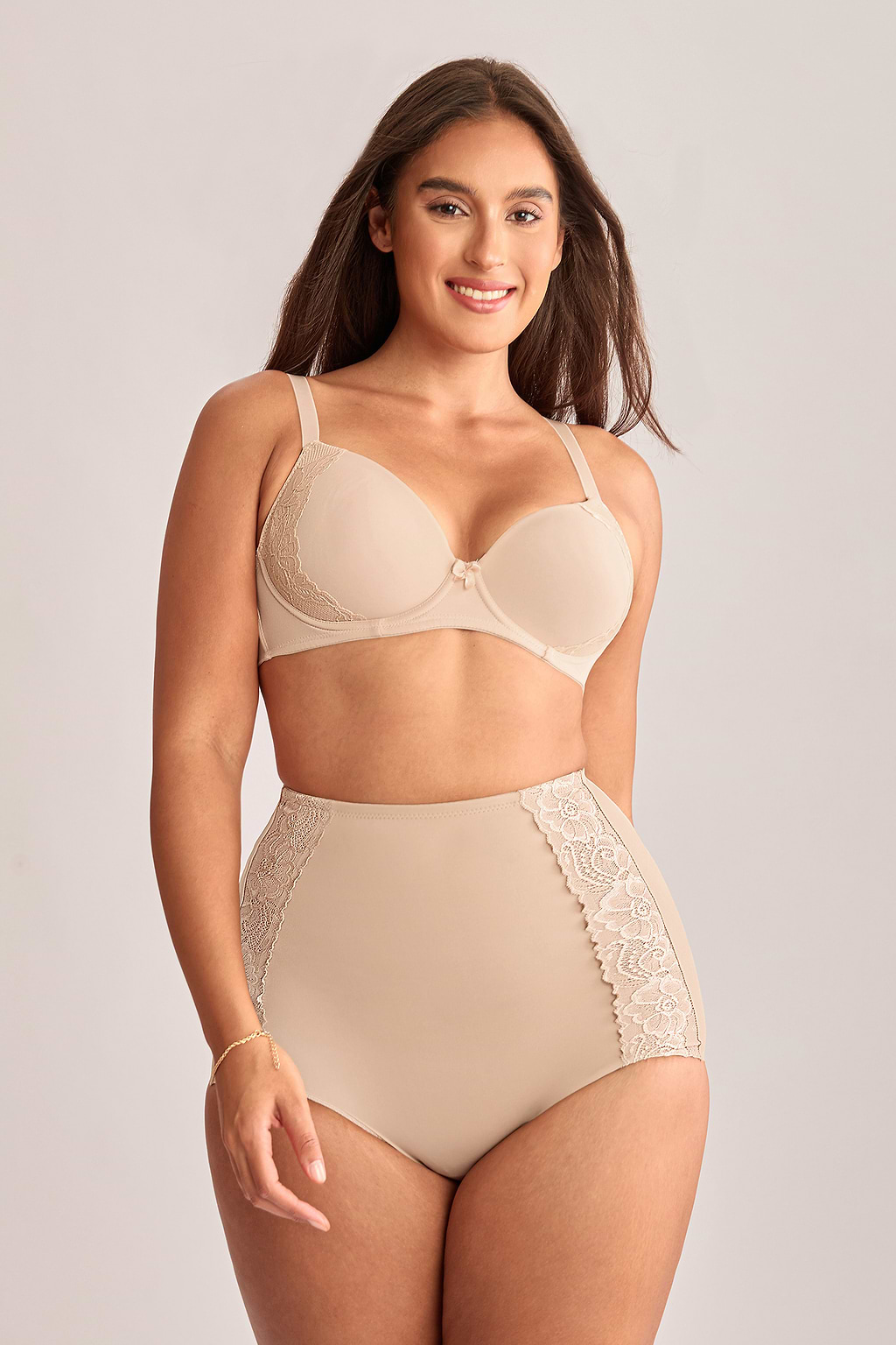 Laced In Nude Shapewear Briefs